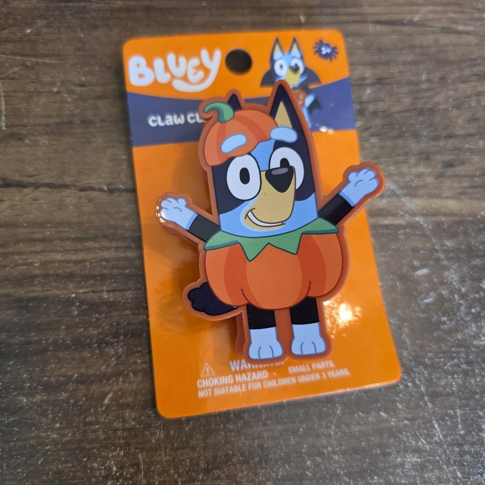 Bluey Halloween Claw Clip Hairclip Hair Accessories Pumpkin Her Accessories